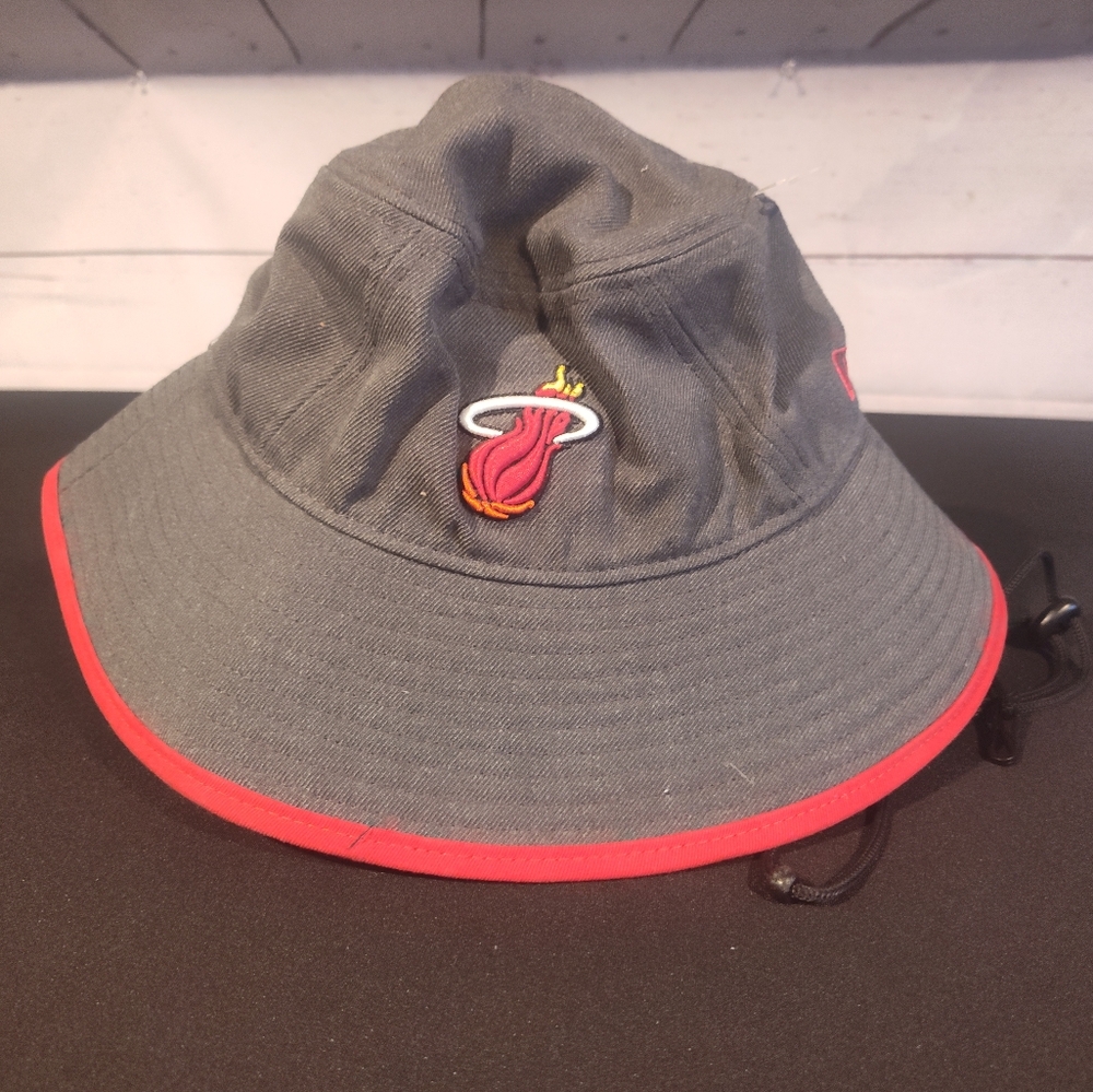Miami Heat Gray Bucket Hat
